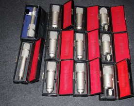 Collection of Neumann Microphones